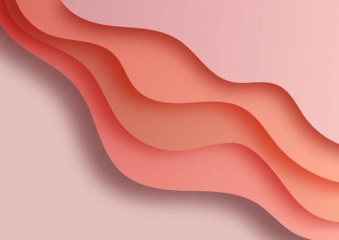 Soyut pastel renkli dalga arkaplanı pembe tonlarda