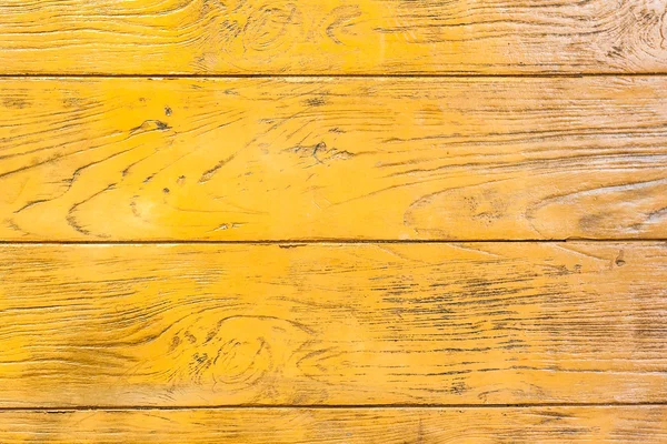 Yellow painted wood background — Stock Photo, Image