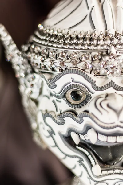 Khon mask used in Thai traditional dance — Stock Photo, Image