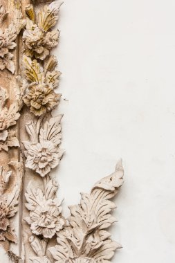 Geleneksel Tay tarzında heykel desen 