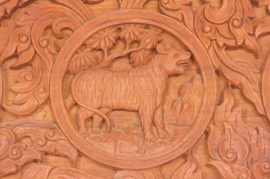 Kaplan Çin Zodyak hayvan işareti