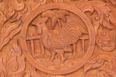 Horoz Çin Zodyak hayvan işareti