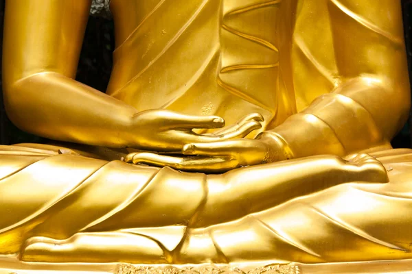 Estatua budista manos — Foto de Stock