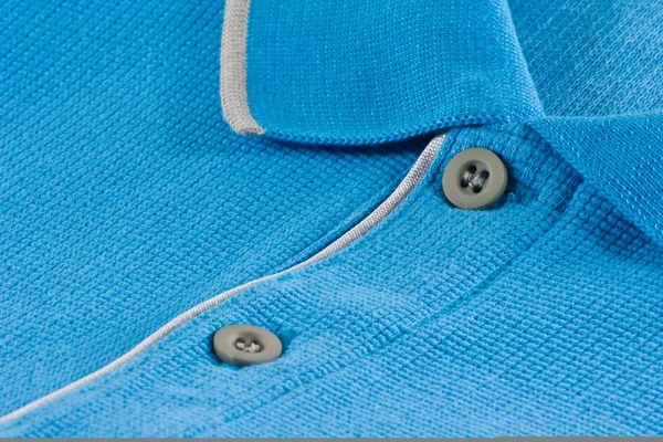 Nueva camiseta Polo para hombre en color azul — Foto de Stock