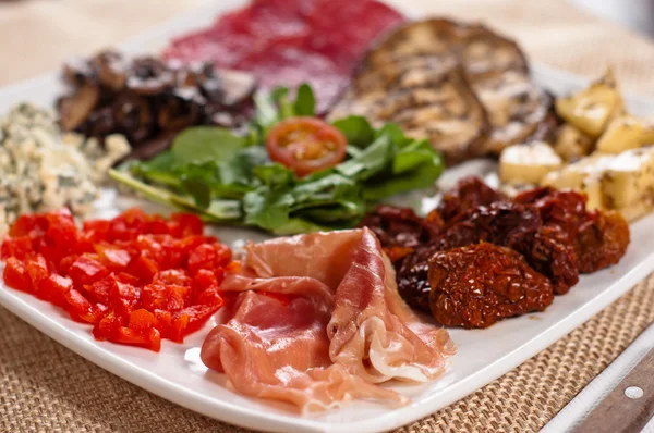 Italian appetizers — Stock Photo, Image