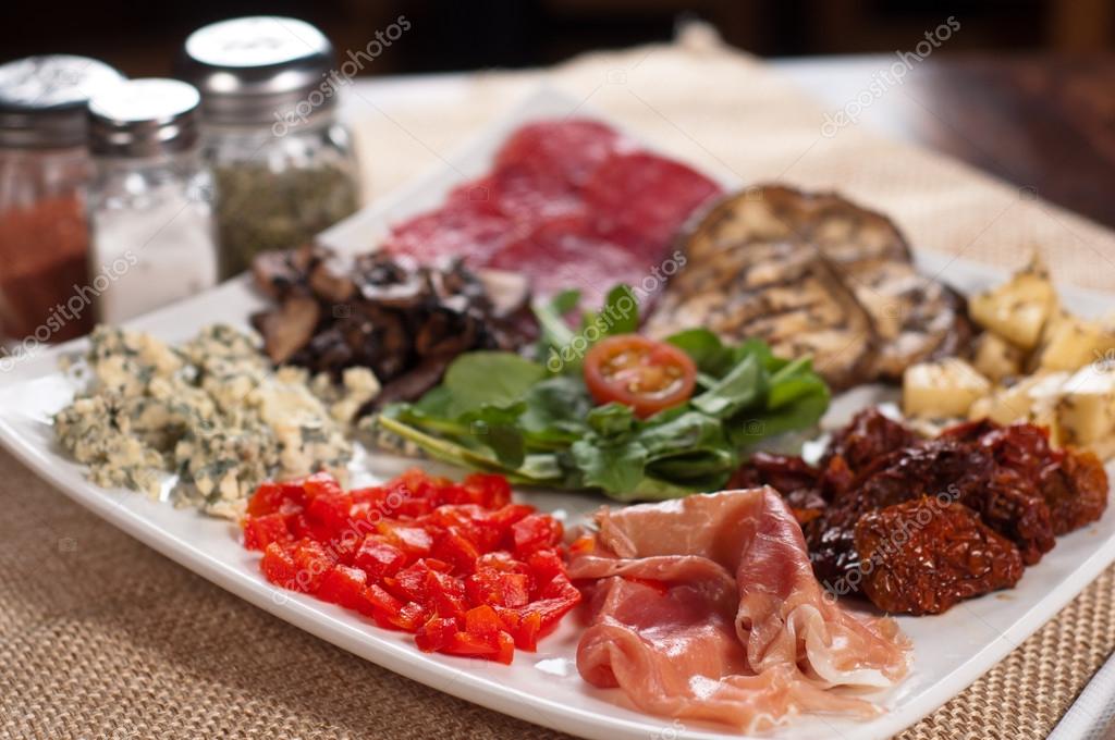Italian appetizers — Stock Photo © michelepautasso 65077787
