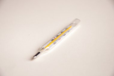 bir termometre ile fotoğrafını bulanıklık