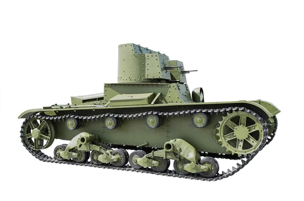 Tanque ligero ruso T-26 — Foto de Stock