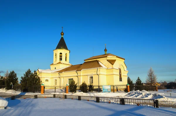 Kyrkan i namn Saint Nicholas — Stockfoto