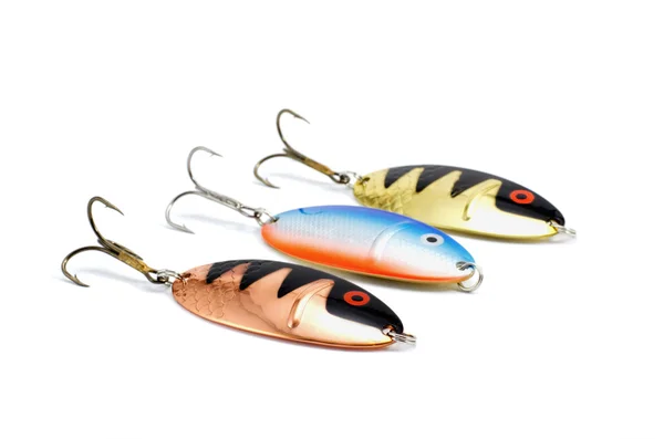 üç metal kaşık lures