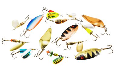 Birçok farklı Balık tutma yemler