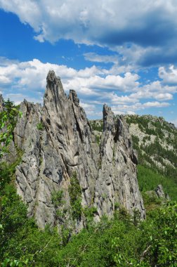The Ural mountains clipart