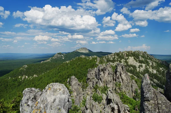 Die ländlichen Berge — Stockfoto