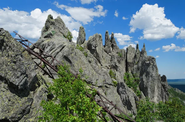 Die ländlichen Berge — Stockfoto