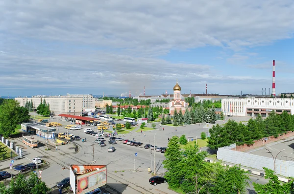 "Уралвагонзавода"największym na świecie producentem zbiornika głównej bitwy. — Zdjęcie stockowe