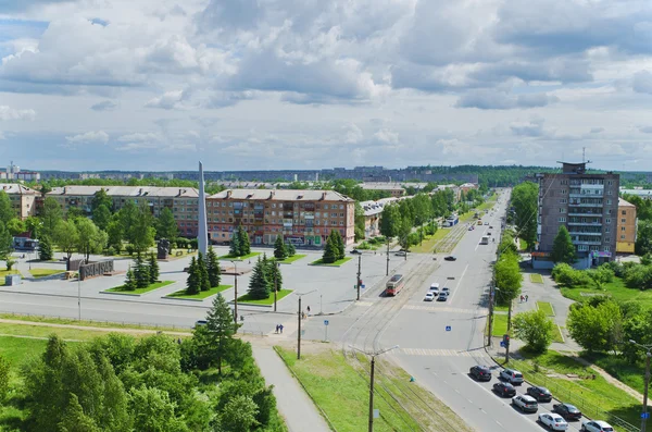 Kreuzung Stadt Nizhny Tagil — Stockfoto