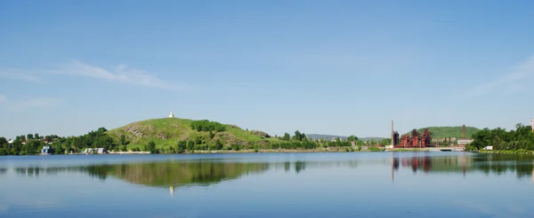 Panarama od głównych atrakcji miasta Niżny Tagił — Zdjęcie stockowe