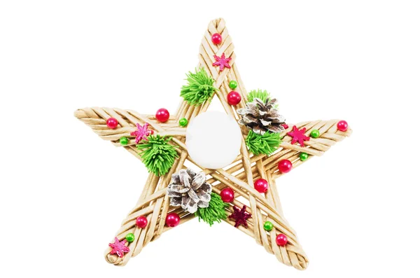 Kerst ornament. geïsoleerd op witte achtergrond — Stockfoto