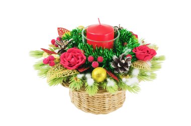 mooie kerst compositie 