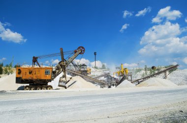  bitki üretim ve sıralanması için moloz taşı 