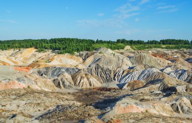 Alışılmadık, renkli manzara