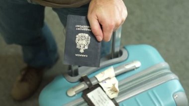 Kanada seyahat pasaport Bagaj erkek