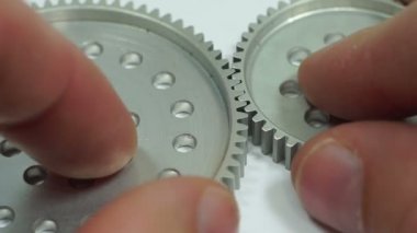 Makro mesh endüstriyel mahmuz dişli Hub