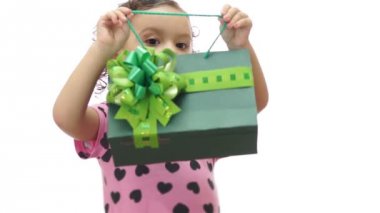 Bebek kız bakmak hediye çanta