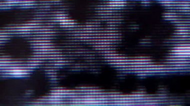 LCD Tv statik makro