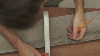 Marangoz ahşap Tepegöz işaretleme yakın