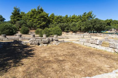 Olympia Yunanistan arkeoloji sahası MÖ 776-M.S. 393 yılları arasında kullanımda