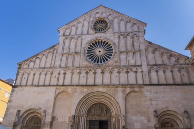 Zadar Hırvatistan 'daki Aziz Anastasia Katedrali