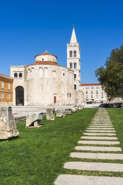 Zadar Hırvatistan 'da Roma Forumu