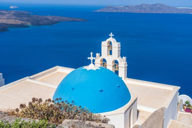 Fira, Santorini, Yunanistan, Avrupa 'nın üç çanı