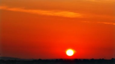 Timelapse gündoğumu