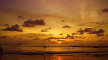 Timelapse Karon gün batımı