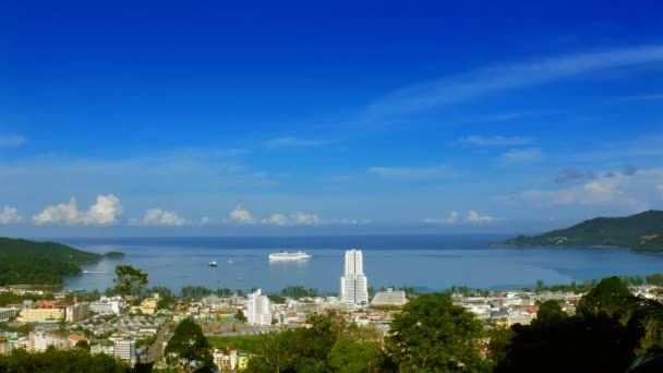 Vista de Patong — Vídeo de Stock