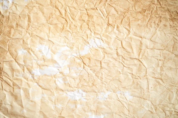 Vintage Brown Crumpled Paper Background — Stock Photo, Image