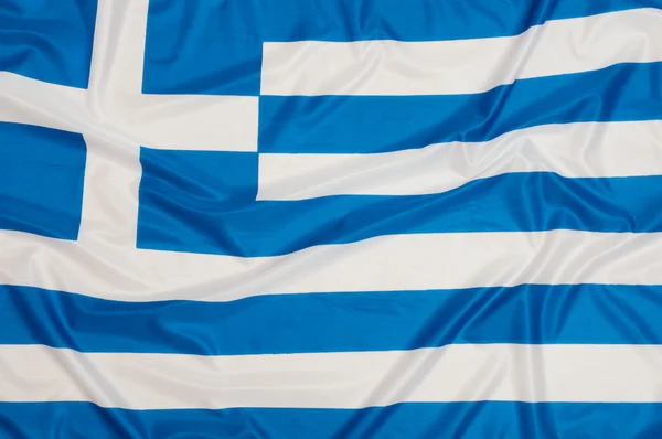 Bandeira grecia — Fotografia de Stock