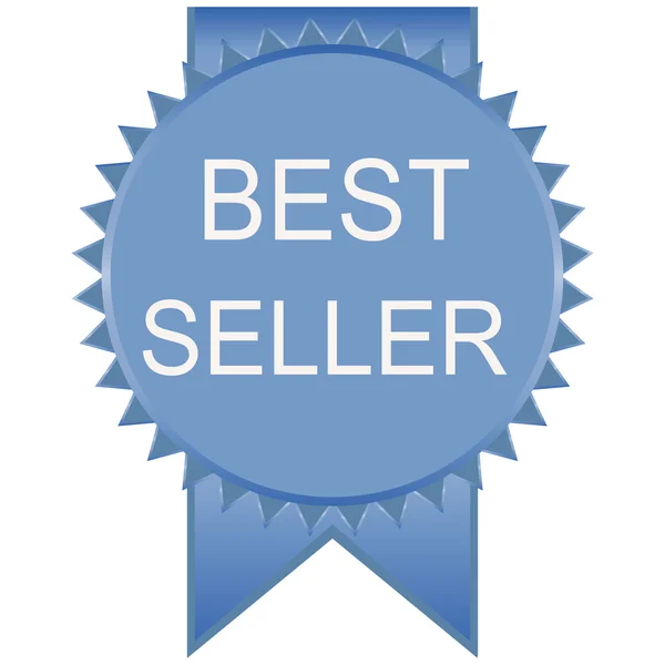 Nejlepší prodejce odznak — Stockový vektor
