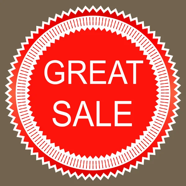 Great sale icon, — Stock Vector