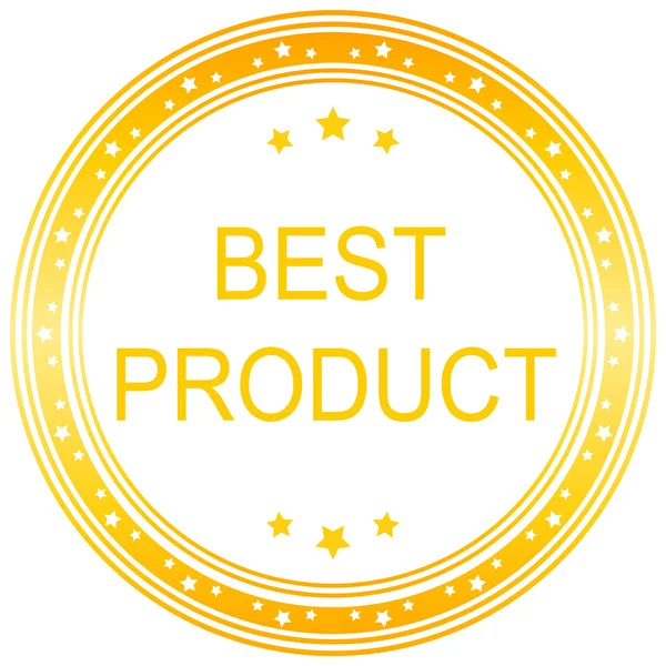 Vector best product — Stock Vector