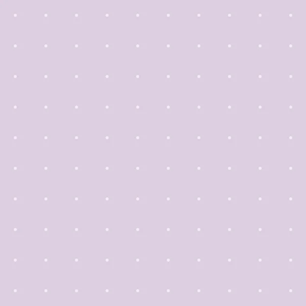 水玉模様の薄紫色の背景 — ストックベクタ