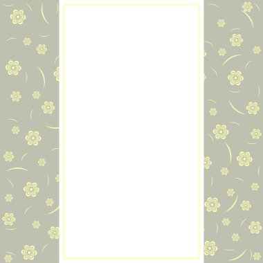 Doğum günü kartı, tebrik kartı - şablon