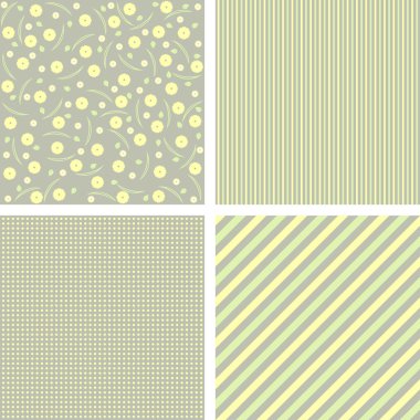 Tatlı kalıpları, dokular vektör kümesi