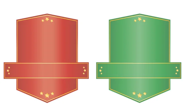 Satz von Template-Etiketten für Ihr Design. — Stockvektor