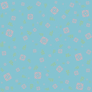 çiçek vektör desen arka plan.