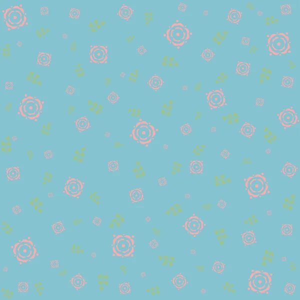 Floral vector pattern background. — Stock Vector