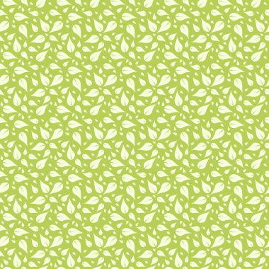 yeşil çiçek desenli