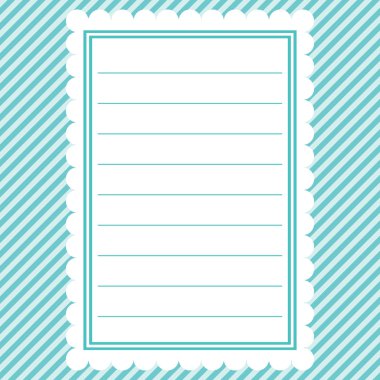 Hediye kartı ve davetiye. Vektör arka plan